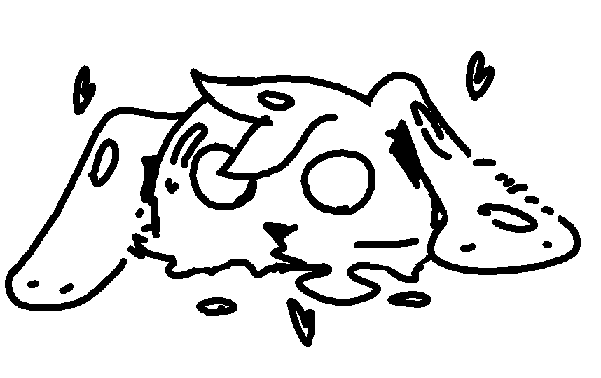 melty ice-cream bunny bwy